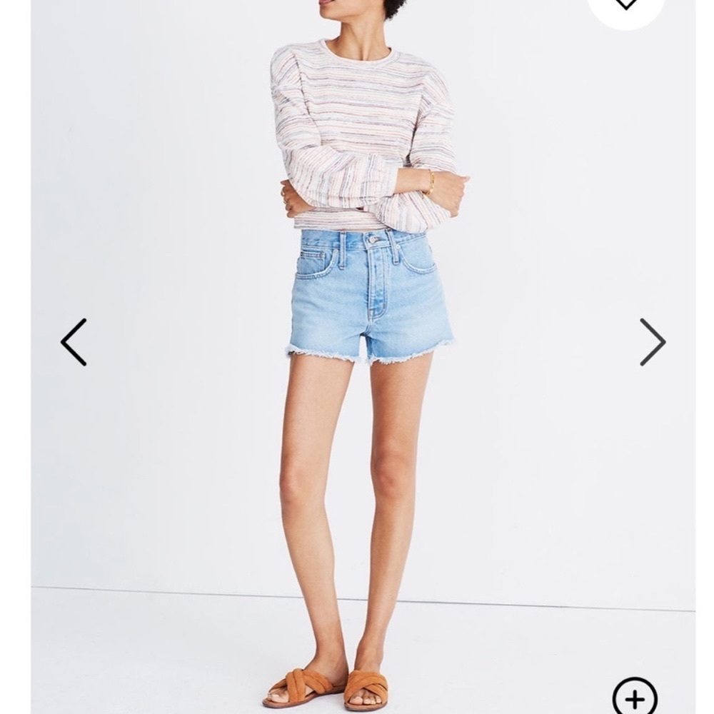 NEW Madewell relaxed denim shorts